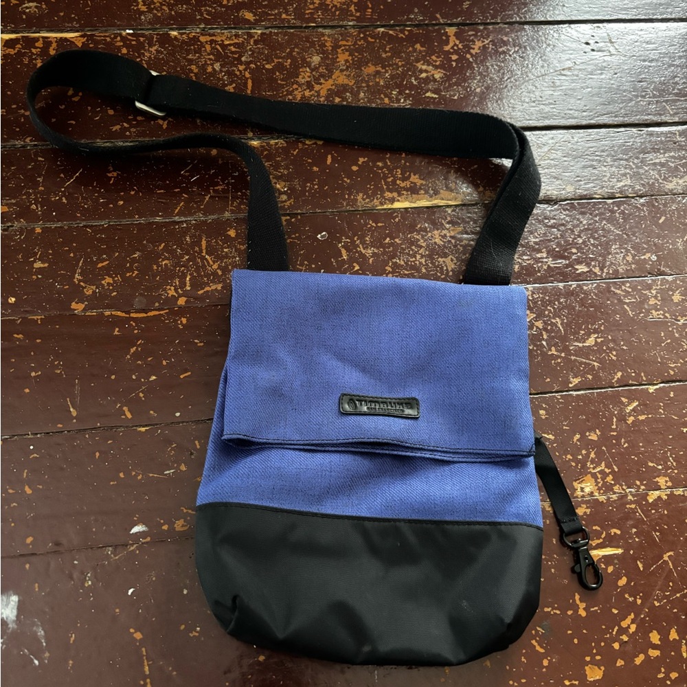 Timbuk2 Blue and Black Satchel